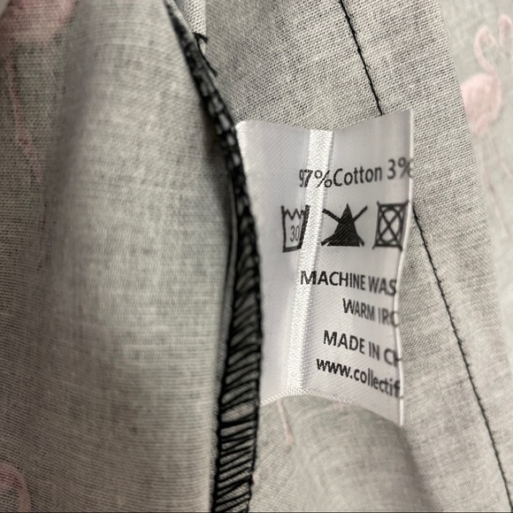 NWT Collectif Lorena Winter Flamingo Top - Picture 6 of 9